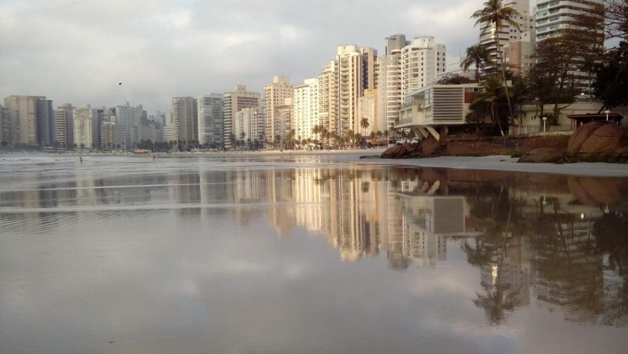 Aconchego Na Praia Apartamento Guarujá Exterior foto