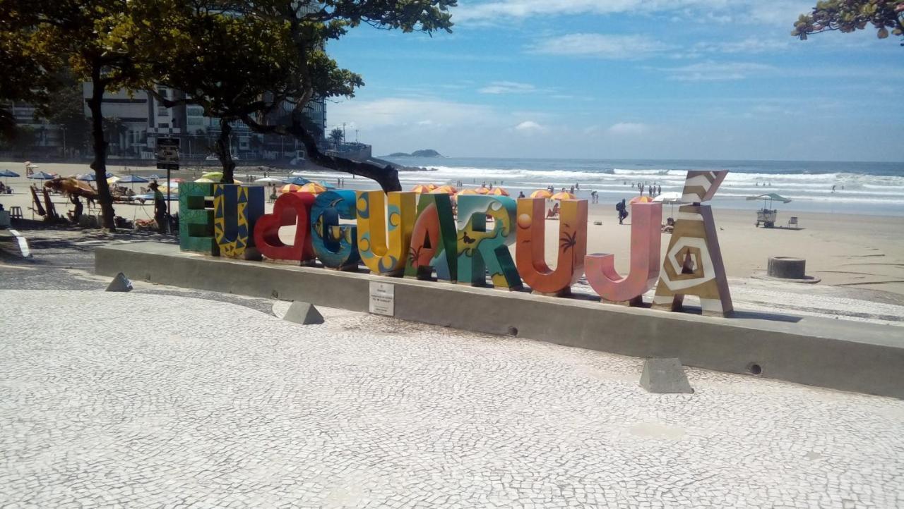 Aconchego Na Praia Apartamento Guarujá Exterior foto